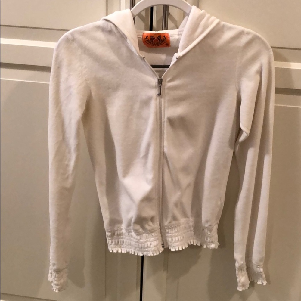 Juicy zip up sweatshirt with hood